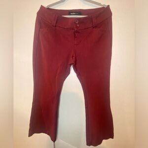 Torrid Studio Red Flared Pants